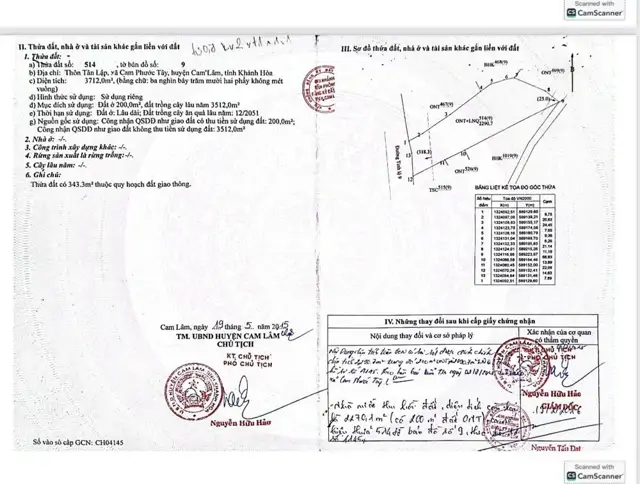 Vị Trí Đẹp - Đầu Tư Sinh Lời - Bán Đất Mặt Tiền Đường Tỉnh Lộ 9, Cam Phước Tây, Cam Lâm, Khánh Hoà
