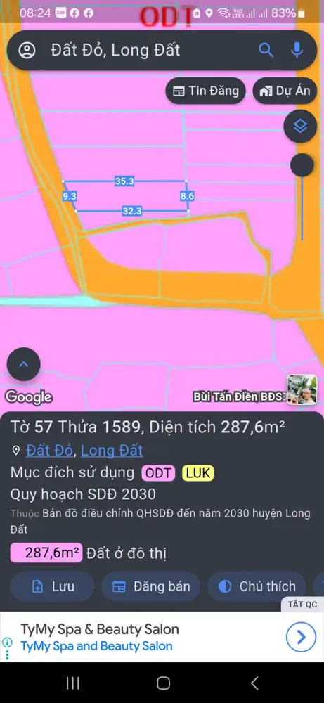 Thị Trấn Đất Đỏlô Đất Mt Trần Huy Liệu-Thị Trấn Đất Đỏ