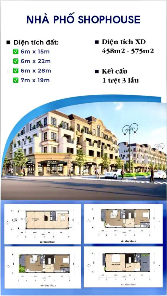 Suất Cuối Cùng Sở Hữu Sổ Hồng Trao Tay Nhà Phố Agora City 112M2 (7X18): 1,8 Tỷ. Mr. Sơn 0987449422
