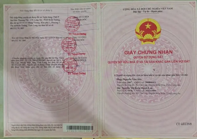 Bán Lô Đất Mặt Tiền Ql62 Đẹp Tại Tân Lập- Mộc Hóa- Long An