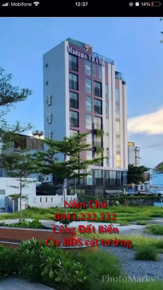 Bán Tòa Căn Hộ 2 Mặt Tiền Đường Ngô Quyền – Đối Diện Cầu Rồng, Đà Nẵng, 93M2, Giá 70 Tỷ, Sổ Đỏ,