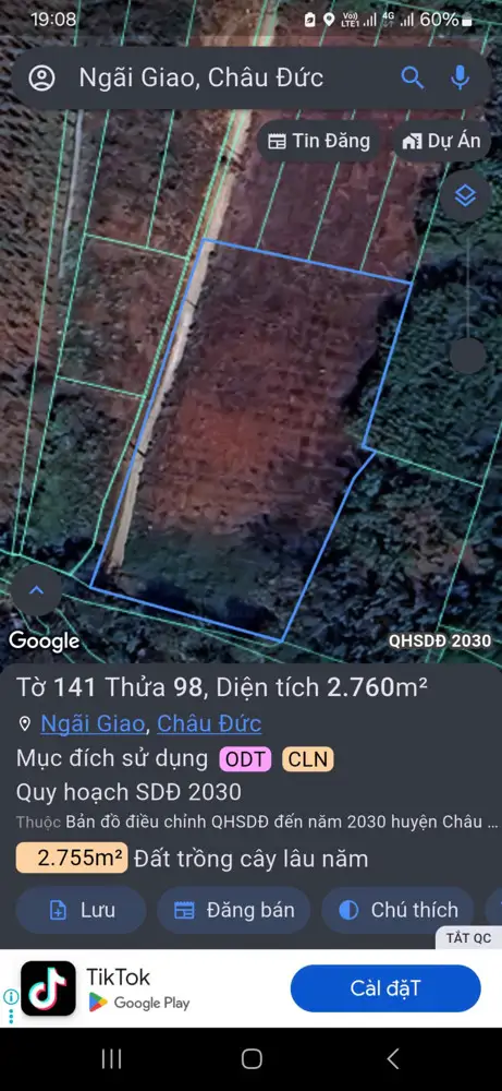 Ngãi Giao 1200Mv 150Tc Đường Bê Tông Đối Diện Cty Mêseng