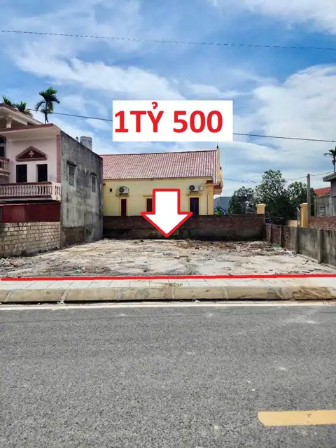 Cần Bán Lô Đất Gần Biển Gần Cảng Biển Gía 1 Tỷ 500
