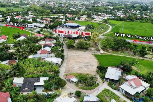 Đất Diên Khánh – Cách Võ Nguyên Giáp 100M – Giá Chỉ Từ 1 Tỷ