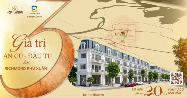 Sắp Có Giá Chính Thức Shophouse Richmond Phú Xuân – Chính Sách Ưu Đãi Cực Lớn