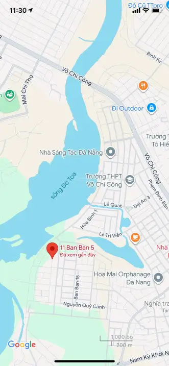 Bán Đất Bá Tùng Mt Đường 5M5 Ban Ban 5, Ngũ Hành Sơn, View Công Viên, Chỉ 4 Tỷ Tl