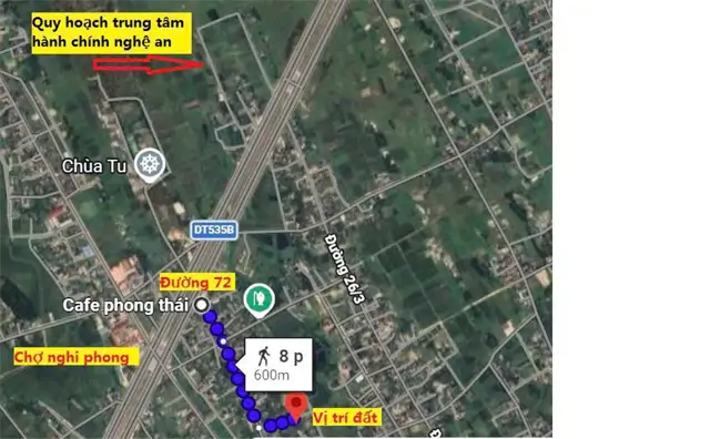 Đất Đẹp – Giá Tốt – Chính Chủ Cần Bán Lô Đất – Nghi Phong – Khối 4 Vinh Lộc – Nghệ An