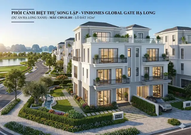 Biệt Thự 162M2, 4 Tầng, 12Pn, Sổ Đỏ, Ql18, Hạ Long - 15 Tỷ