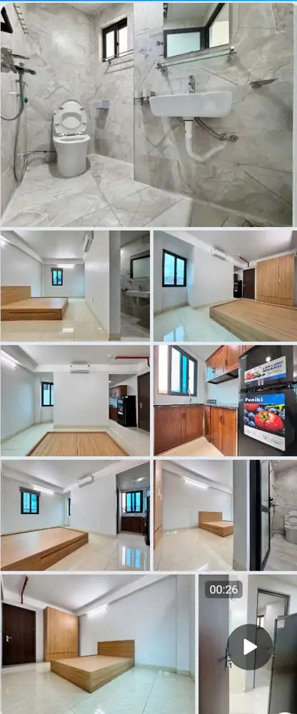 Cho Thuê Cc Mini Phòng Đẹp, Đủ Đồ, Gần Kinh Công, Kinh Kỹ, Đh Mở Phố Yên Duyên