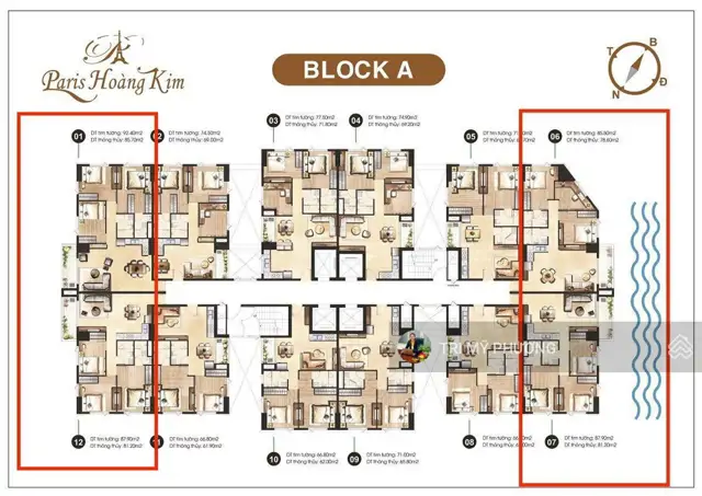 Bán Căn Góc 3Pn + 2 View Ôm Trọn Sg Phồn Hoa + Giá Bán Gốc Cđt Paris Hoàng Kim, Quận 2 - Xem Nhà