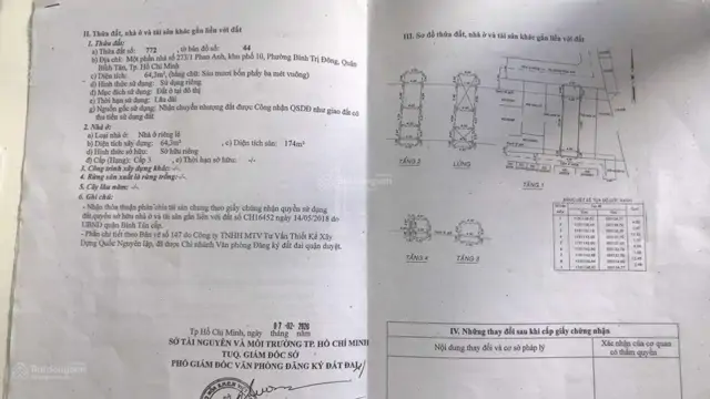 Bán Nhà 3 Lầu Và Kho Sản Xuất Đường Phan Anh 321M2 Giá 22,5 Tỷ Đã Tách Ra 5 Sổ