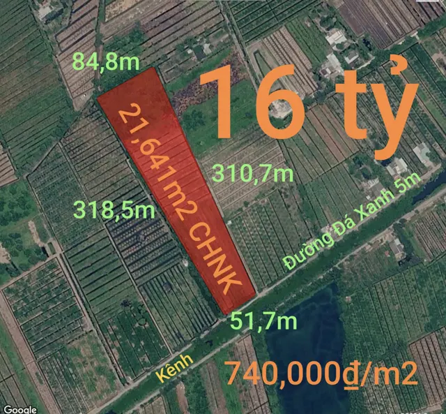 Bán Lô Đất Chnk Không Dính Quy Hoạch Cho Chuyển Thổ Giá 16Tỷ