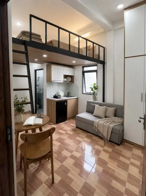 ► Sát Mt Núi Thành, 86M2, Ngang 7.5M, 4 Tầng Mới, 12 Phòng, Dòng Tiền 45Tr