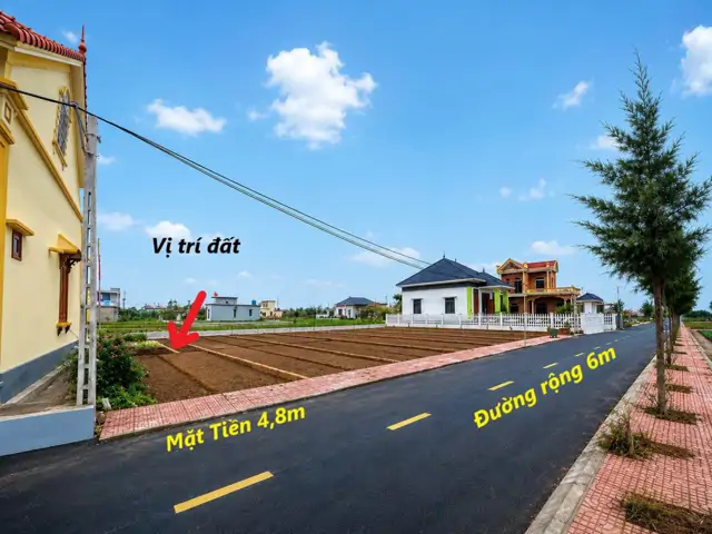 Chính Chủ Em Có Lô Đất Cần Bán Diện Tích 90,2M. Mặt Tiền 4,8M. Đất Sẵn Sổ Giao Dịch Luôn