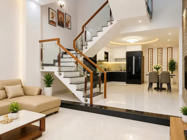 ► Cho Thuê Nhà Nguyên Căn Mt An Hải 3, 3 Tầng, 3Pn Khép Kín, Full Nội Thất