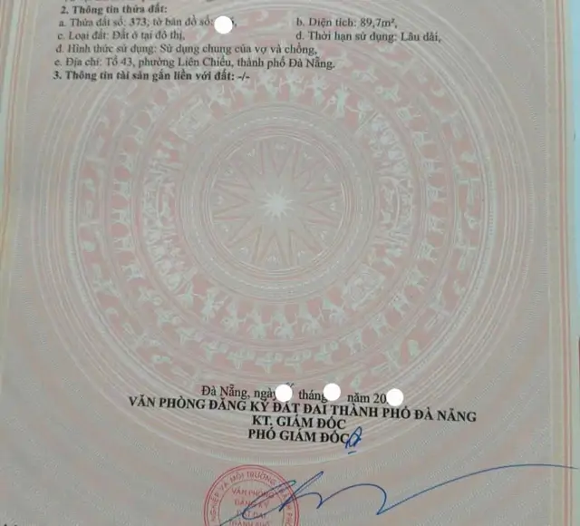 Bán Đất Kiệt Ô Tô K97 Nguyễn Lương Bằng - Gần Trường Đhbk