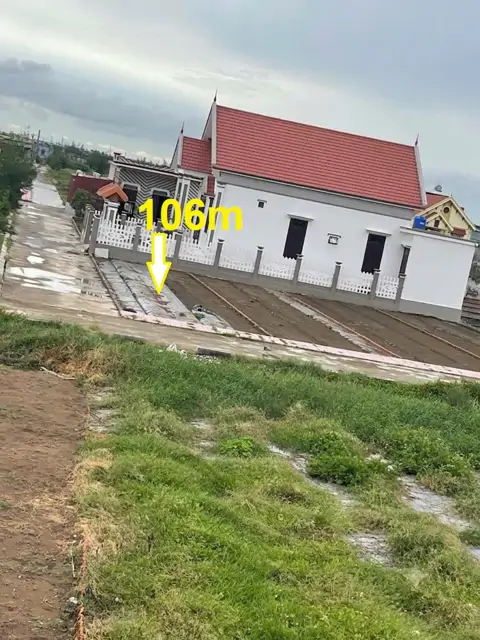 Lô Góc 106M Đối Diện Bãi Tắm Giao Phong, Giá 2Tỷ450, Vị Trí Đẹp Khan Hiếm Nhất