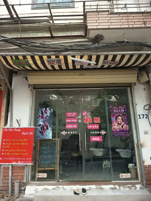 Sang Nhượng Cửa Hàng Spa, Nail, Mi, Gội Mặt Phố Trần Đại Nghĩa