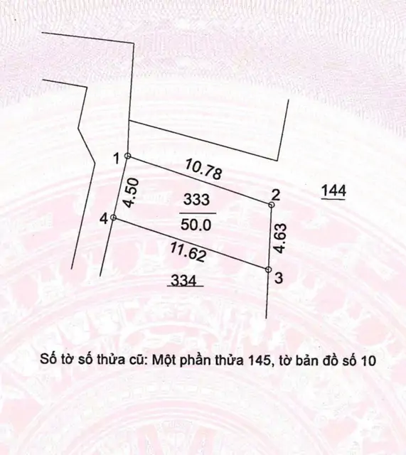 Bán Đất Tổ 12 Đồng Mai, Dt50m2, Mt4.5m, Lô Góc 3.5 Tỷ Hà Đông