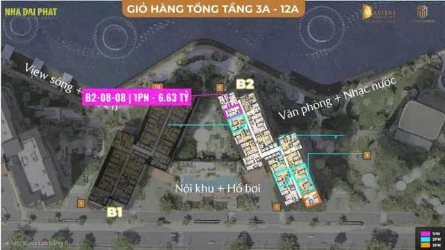 Chính Chủ Bán Căn Hộ 1 Phòng Ngủ – Masteri Park Place (Ct5) – The Global City