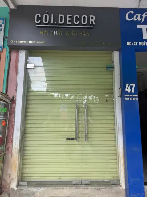 Cho Thuê Mặt Bằng Kinh Doanh Vị Trí Đẹp Đầu Đường Huỳnh Thúc Kháng – Phường Đông Ba, Tp Huế
