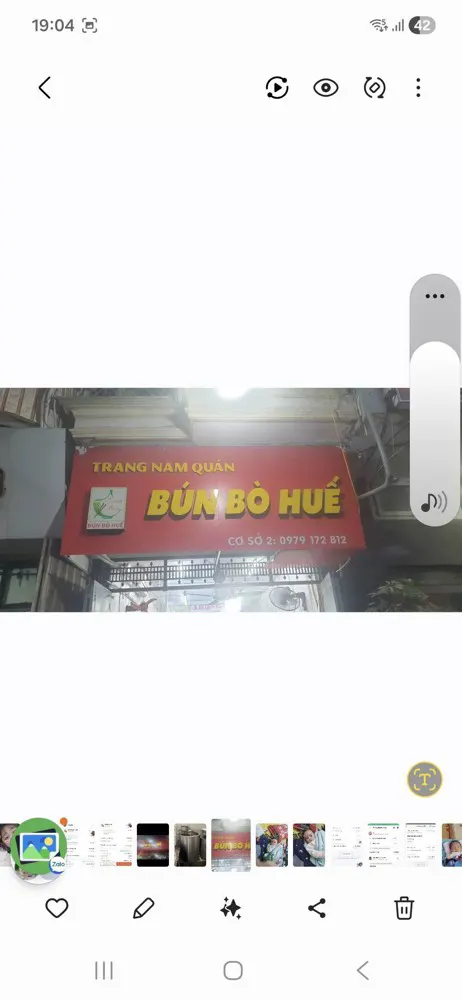 Sang Nhượng Quán Bún Bò Huế Tại Số 90 Ngõ 165 Chùa Bộc, Hà Nội