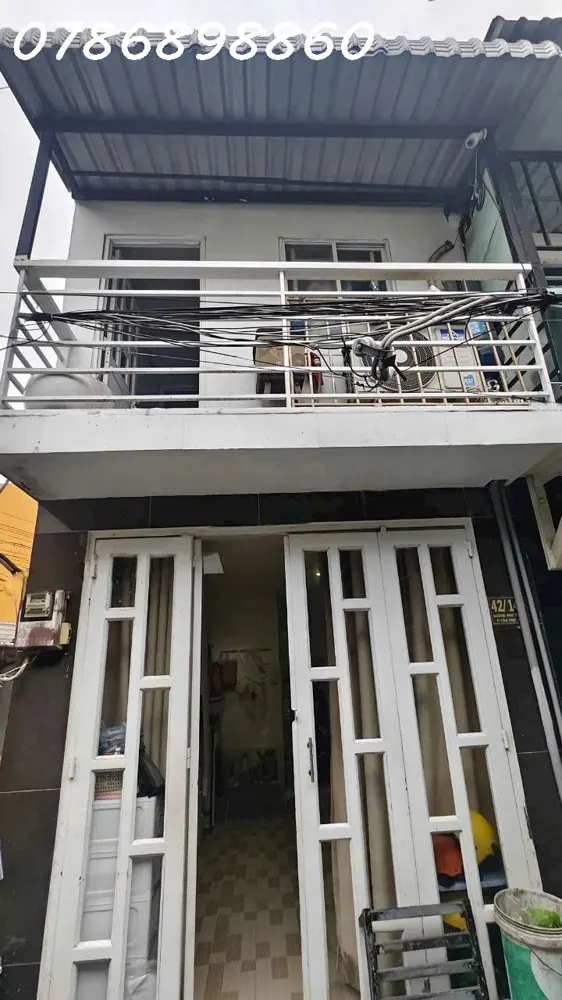 Bán Nhà Mặt Tiền Hẻm 42 Phú Thuận – Q7 Giá Chỉ 960 Triệu