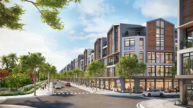 Bán Shophouse Đại Lộ Bốn Mùa [ Vhocp2 ]: 110M2- 4 Tầng- 18.9 Tỷ