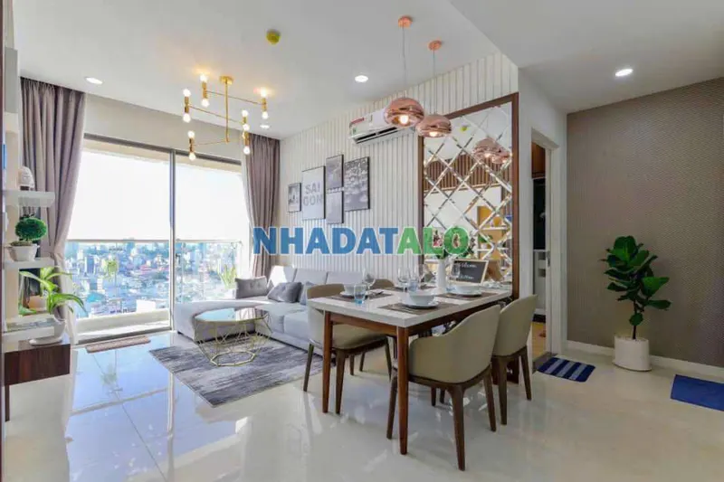 Căn Hộ 2PN Phạm Văn Đồng View Sân Bay: 1.55 Tỷ, Full Nội Thất, Pháp Lý Sạch