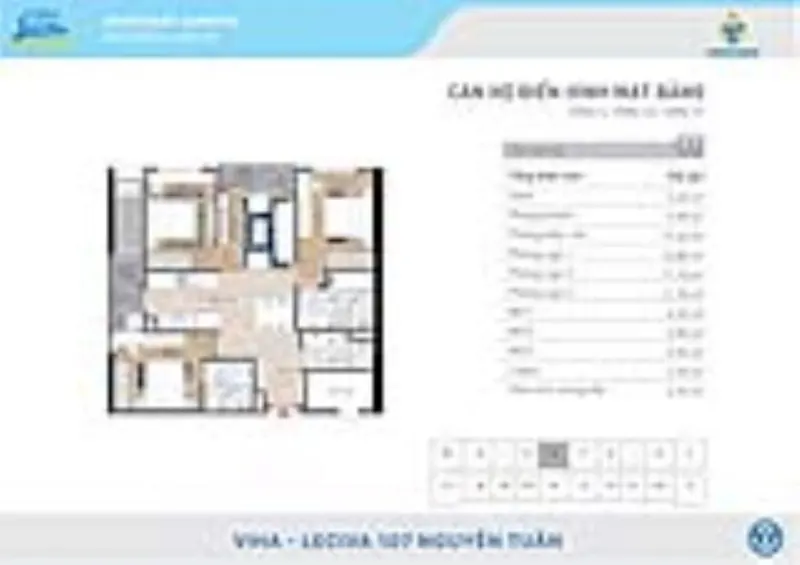 Căn hộ 3PN cao cấp tại Viha Complex - Giá tốt nhất 2024