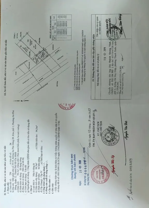 Bán nhà mặt tiền An Phú Đông, Quận 12: Vị trí đẹp, tiềm năng sinh lời cao