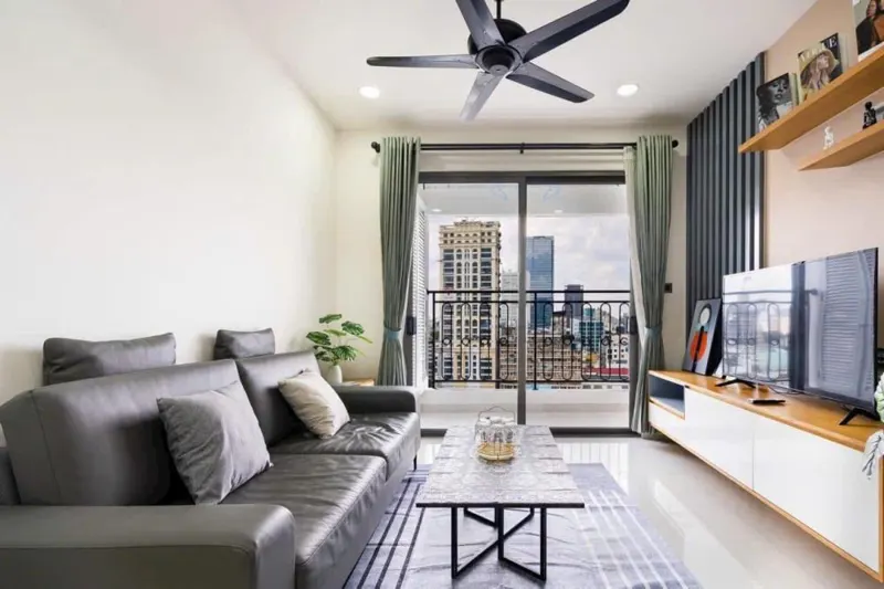 Căn Hộ 2PN View Hồ Bơi, Gần Sân Bay - 1.7 Tỷ (50m2)