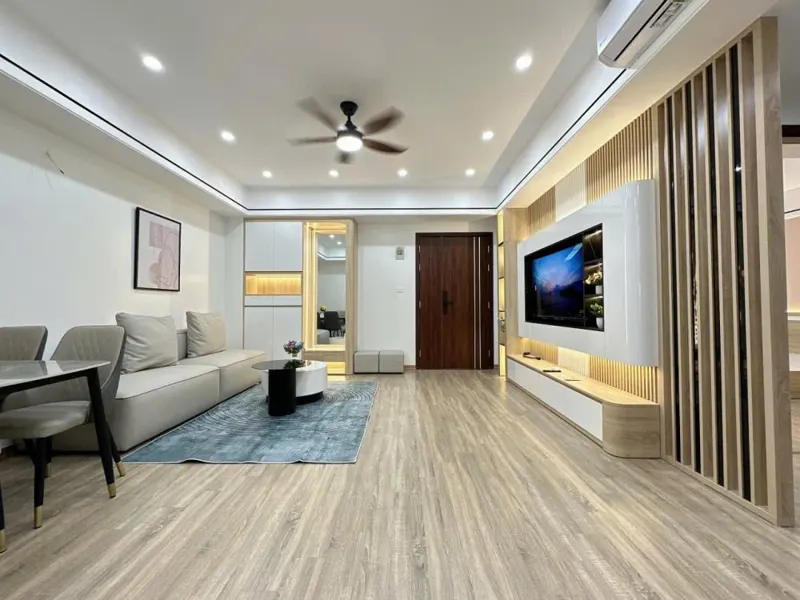 Bán Căn Hộ Oct2 Đơn Nguyên 2 Linh Đàm: 3PN, Full Nội Thất, View Hồ