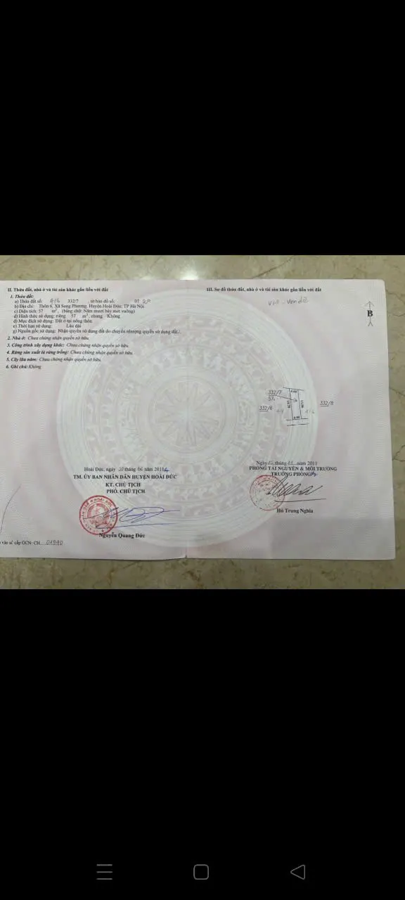 Bán Đất Nền Giá Rẻ Hoài Đức - Vị Trí Đắc Địa, Tiềm Năng Sinh Lời Cao