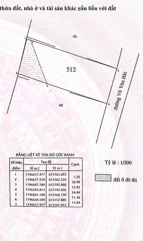 Bán Đất Mặt Tiền Võ Văn Hát - 501m2 - Ngay Trung Tâm Kinh Doanh