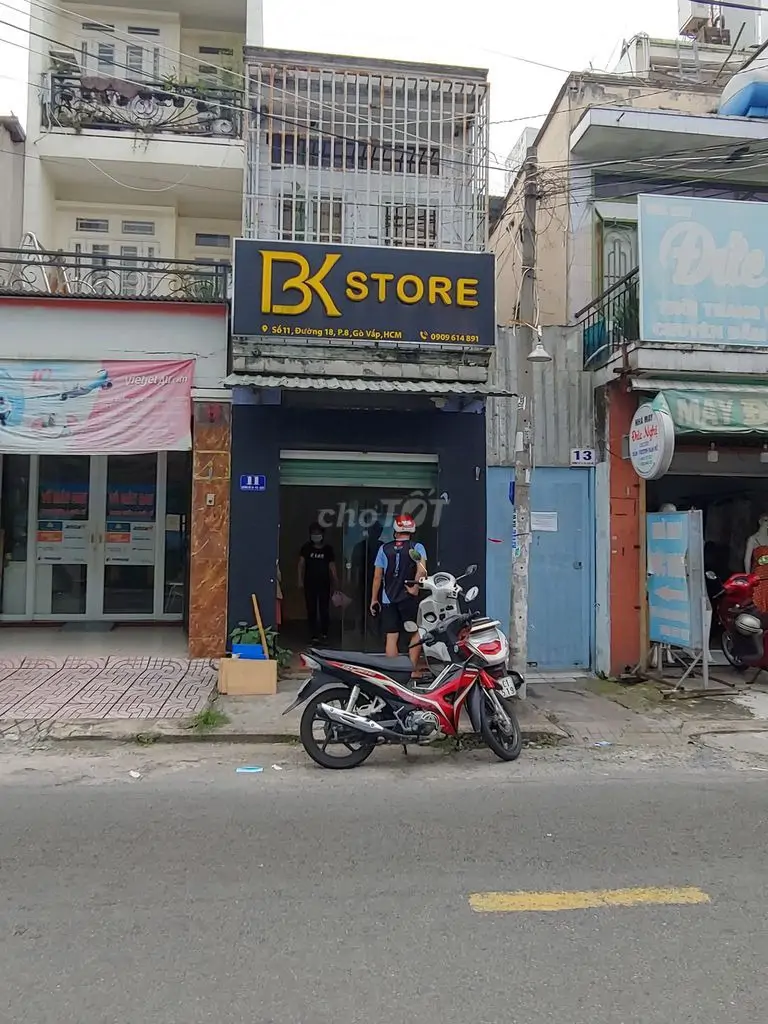 Cho Thuê Nhà Mặt Tiền Gò Vấp - 9.5TR - Phù Hợp Kinh Doanh/Văn Phòng - ảnh 1
