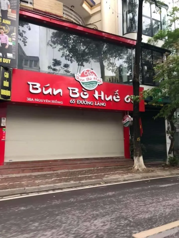 Cho Thuê Nhà Mặt Phố Chùa Láng 100m² x 4 Tầng - Giá 60 Triệu/Tháng