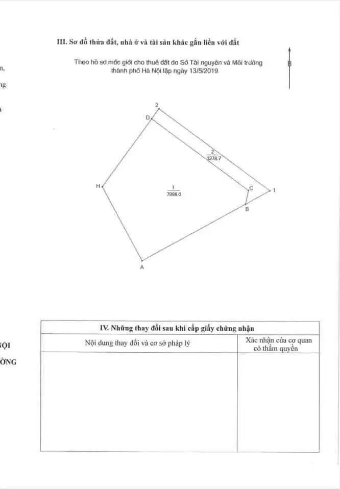 Bán Đất Dự Án Khách Sạn 9276m2 Tố Hữu, Nam Từ Liêm - Giá 40 Triệu USD
