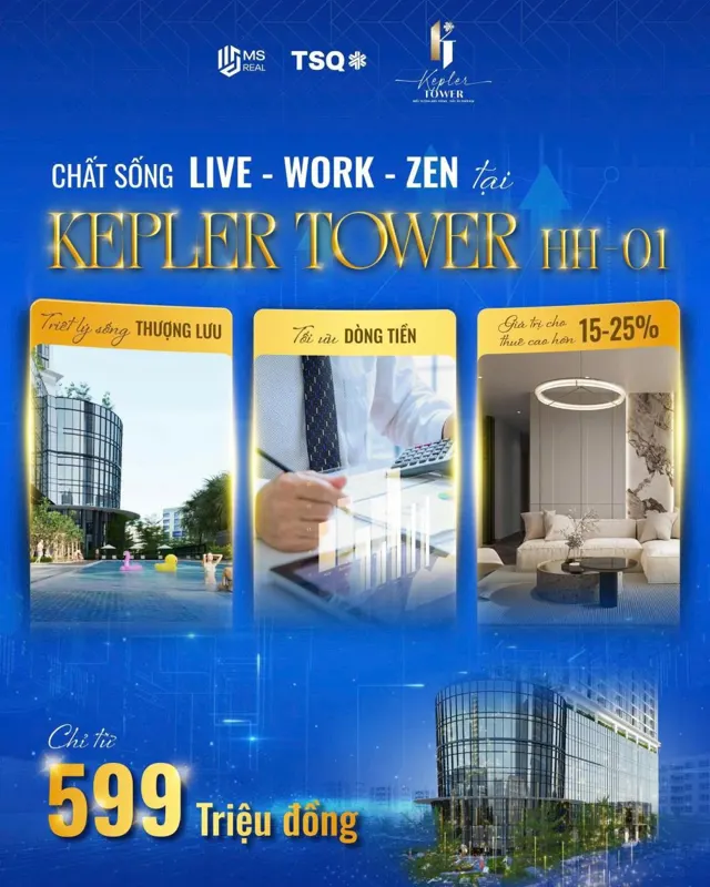 Kepler Mỗ Lao - Căn Hộ Cao Cấp Giữa Lòng Đô Thị