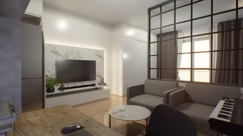Cho Thuê Căn Hộ Richmond City 38m2 Full Nội Thất - Giá 11-12tr/tháng