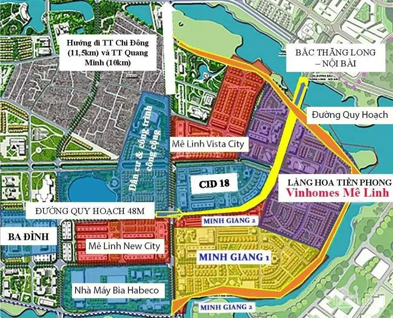 Bán Căn Đơn Lập Dự Án Minh Giang Đầm Và - Mê Linh - Giá Tốt