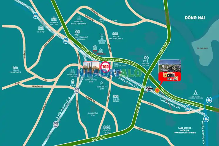 Bán Nhà Phố Liền Kế Bcons Eden Park – Cơ Hội Sở Hữu Nhà Phố Cao Cấp Tại Dĩ An
