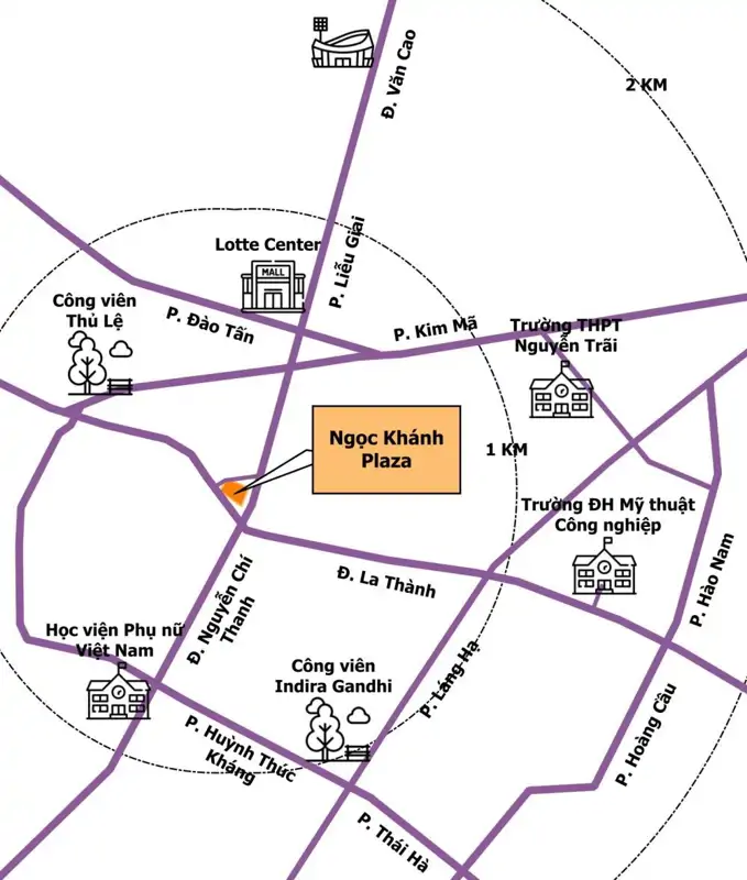 Cho Thuê Văn Phòng Ngọc Khánh Plaza: View Hồ, Diện Tích Linh Hoạt Từ 50m2 - 550m2 - ảnh 1