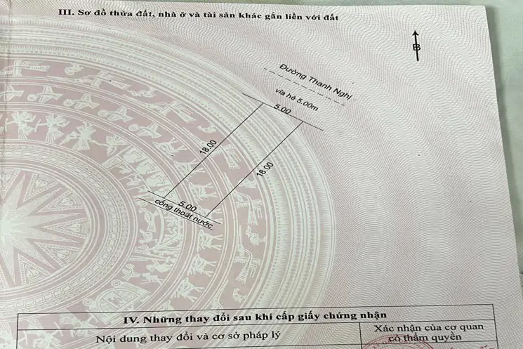 Bán Đất Đường 10,5M Thanh Nghị – Thông Nguyễn Sinh Sắc - ảnh 1