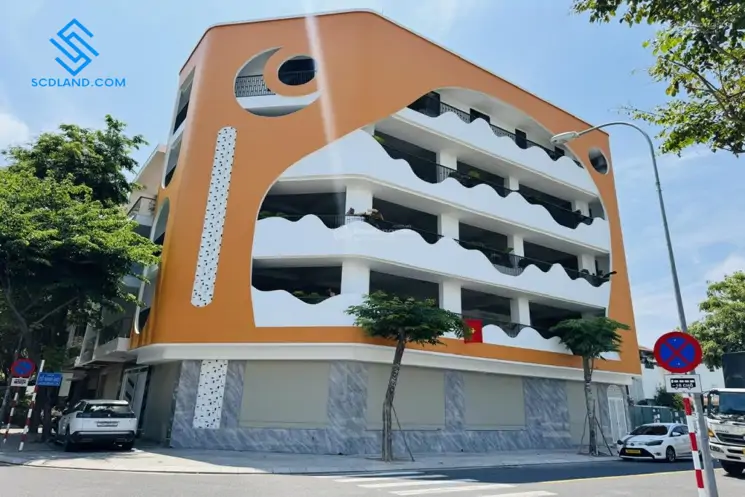Cho Thuê Mặt Bằng Mới Xây 3 Tầng – Góc 2 Mặt Tiền Đường Vành Đai – View Sông Mát Mẻ – Kđt Vcn Phước - ảnh 1