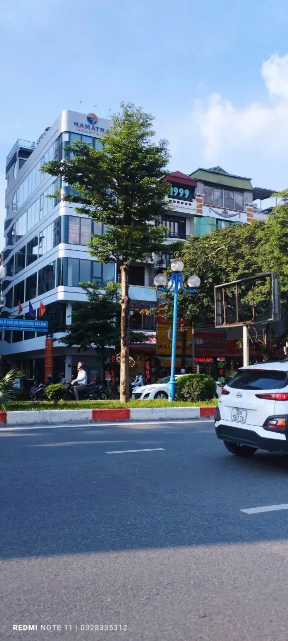Bán nhà mặt đường Hoàng Quốc Việt Kéo Dài, Hà Nội - 80m2, 5 tầng, Kinh Doanh Đỉnh