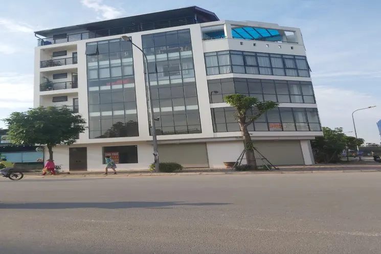 Cho Thuê T O À (Văn-Phòng)-M.phố Ngô Xuân Quảng.gia Lâm, Hà Nội, 110M2x8t,  Thang Máy, Tầng Hầm,