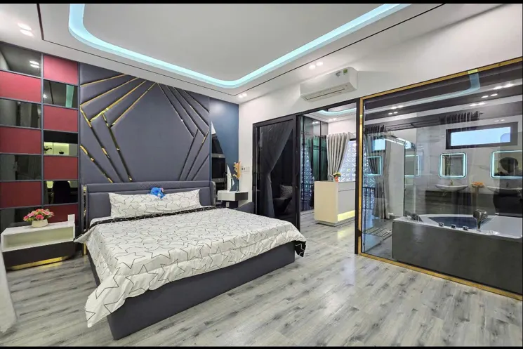 + Nhà 3 Tầng Mới Xây Nội Thất Châu Âu Đẹp Siêu Đẹp, Cách Biển Nguyễn Tất Thành 50M, Khu Bãi Tắm