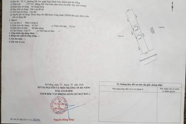 Nhà Cấp 4 Mặt Tiền Bà Huyện Thanh Quan . Dt:254m - ảnh 1