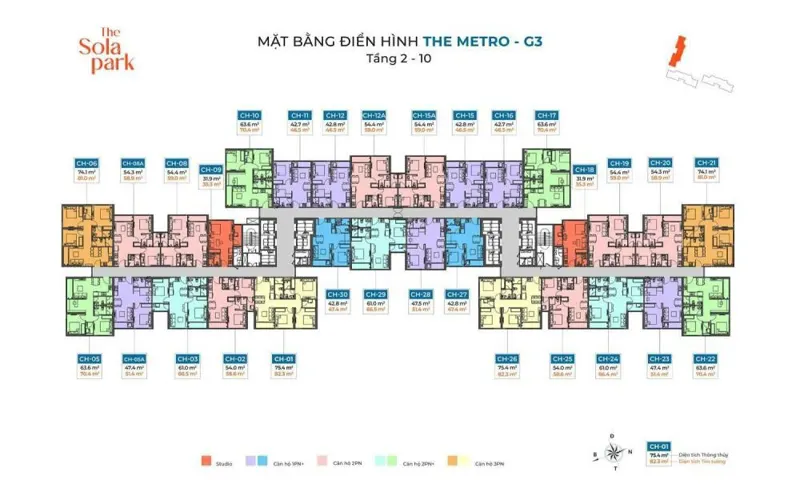 Bán Studio G3 Solara Park Thanh Toán Tiến Độ